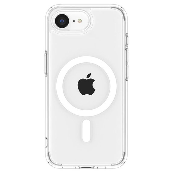 Spigen - Carcasă Ultra Hybrid cu MagSafe pentru iPhone 16e, albă