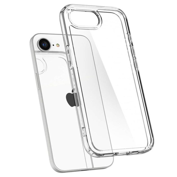 Spigen - Carcasă Ultra Hybrid pentru iPhone 16e, Crystal Clear