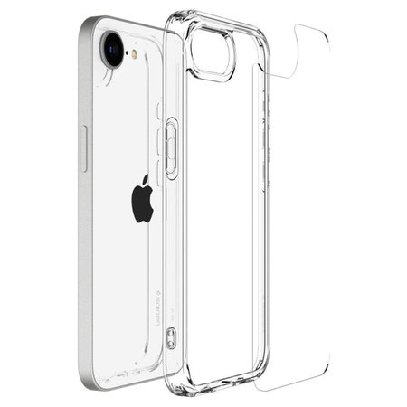 Spigen - Carcasă Ultra Hybrid pentru iPhone 16e, Crystal Clear