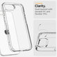 Spigen - Carcasă Ultra Hybrid pentru iPhone 16e, Crystal Clear