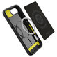 Spigen - Carcasă Rugged Armor cu MagSafe pentru iPhone 16e, Matte Black