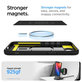 Spigen - Carcasă Rugged Armor cu MagSafe pentru iPhone 16e, Matte Black