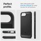 Spigen - Carcasă Rugged Armor cu MagSafe pentru iPhone 16e, Matte Black