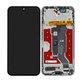 Honor 400 - Ecran LCD + Sticlă Tactilă + Ramă (Meteor Silver) - 0235APNS Genuine Service Pack