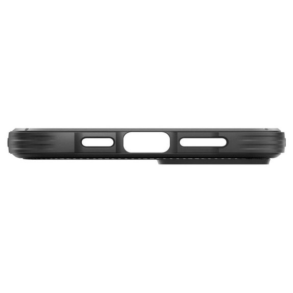 Spigen - Carcasă Rugged Armor cu MagSafe pentru iPhone 14, Matte Black