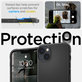 Spigen - Carcasă Rugged Armor cu MagSafe pentru iPhone 14, Matte Black