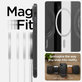 Spigen - Carcasă Rugged Armor cu MagSafe pentru iPhone 14, Matte Black