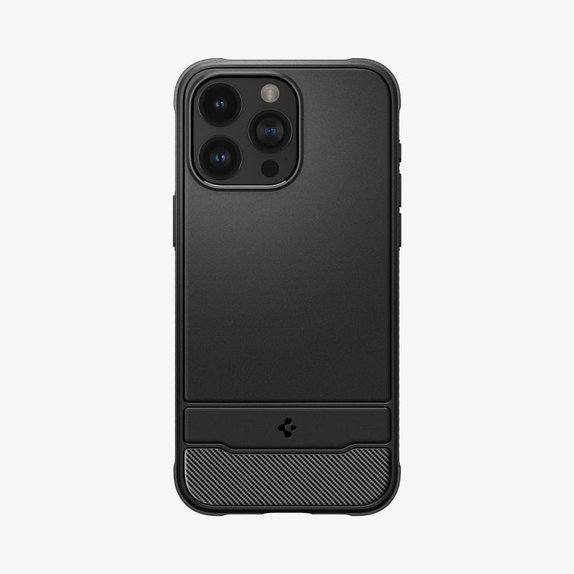 Spigen - Carcasă Rugged Armor cu MagSafe pentru iPhone 15 Pro Max, Matte Black