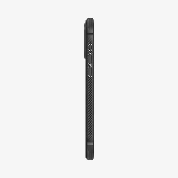 Spigen - Carcasă Rugged Armor cu MagSafe pentru iPhone 15 Pro, Matte Black