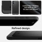 Spigen - Carcasă Rugged Armor cu MagSafe pentru iPhone 16, Matte Black