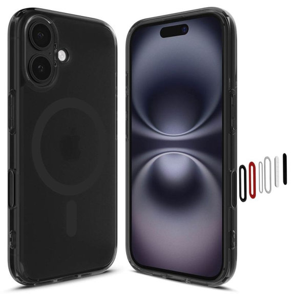 Spigen - Carcasă Ultra Hybrid "T" cu MagSafe pentru iPhone 16, Frost Black