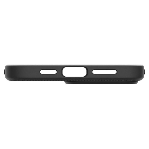 Spigen - Carcasă Liquid Air "T" cu MagSafe pentru iPhone 16 Pro Max, Matte Black