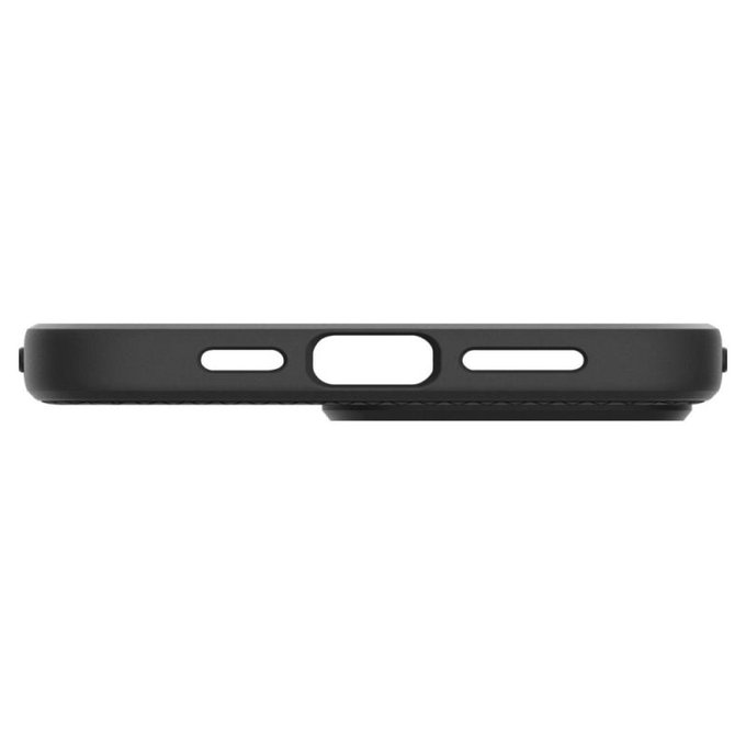 Spigen - Carcasă Liquid Air "T" cu MagSafe pentru iPhone 16 Pro, Matte Black