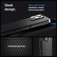 Spigen - Carcasă Liquid Air "T" cu MagSafe pentru iPhone 16 Pro, Matte Black