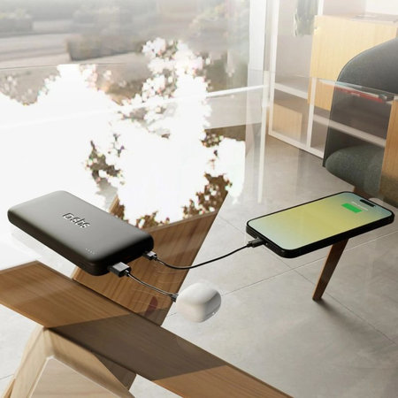 SBS - PowerBank 10000mAh, 10W, Infinity, LiFePO4, USB-C/USB-A, negru