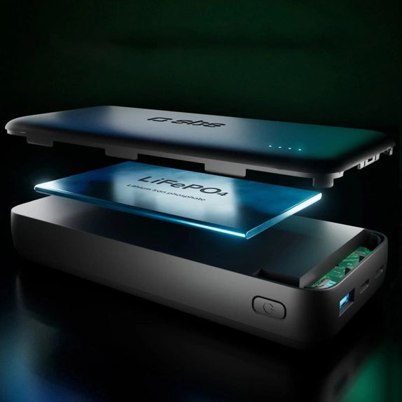 SBS - PowerBank 20000mAh, 10W, Infinity, LiFePO4, USB-C/USB-A, negru