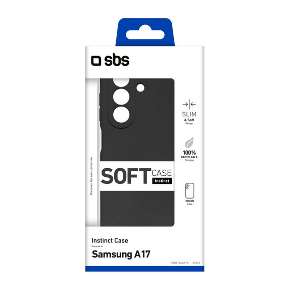SBS - Caz Instinct pentru Samsung Galaxy A17 5G, negru