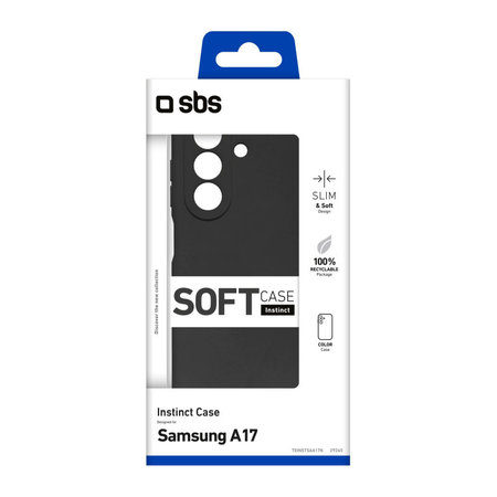 SBS - Caz Instinct pentru Samsung Galaxy A17 5G, negru