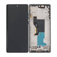 Motorola Edge 50 Fusion - Ecran LCD + Sticlă Tactilă + Ramă (Forest Blue) TFT