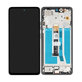 Motorola Moto G75 5G XT2437-2 - Ecran LCD + Sticlă Tactilă + Ramă (Black) TFT