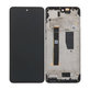 Motorola Moto G84 XT2347 - Ecran LCD + Sticlă Tactilă + Ramă (Black) OLED