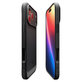 Spigen - Rugged Armor husă MagSafe pentru iPhone 17 Pro Max, Matte Black