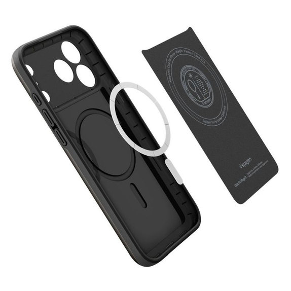 Spigen - Thin Fit husă MagSafe pentru iPhone 17 Pro Max, negru