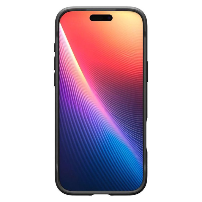 Spigen - Rugged Armor husă MagSafe pentru iPhone 17 Pro, Matte Black