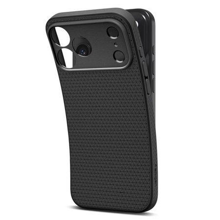 Spigen - Liquid Air husă pentru iPhone 17 Pro, Matte Black