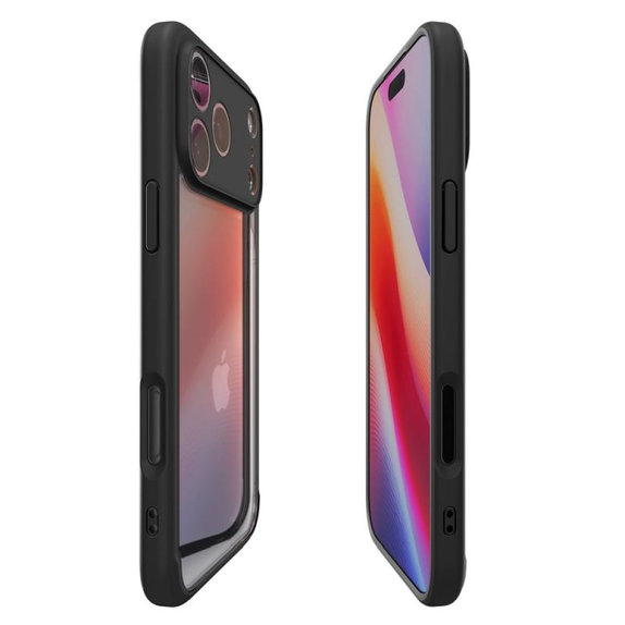 Spigen - Ultra Hybrid husă pentru iPhone 17 Pro, Matte Black