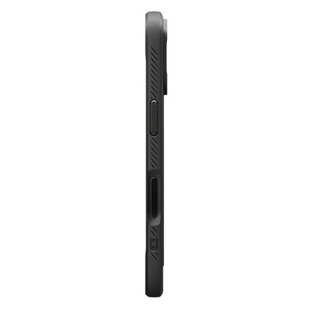 Spigen - Rugged Armor husă MagSafe pentru iPhone 17, Matte Black