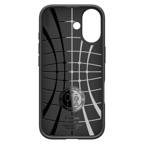 Spigen - Liquid Air husă pentru iPhone 17, Matte Black