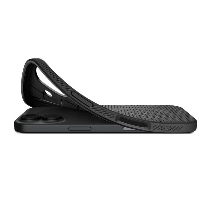Spigen - Liquid Air husă pentru iPhone 17, Matte Black