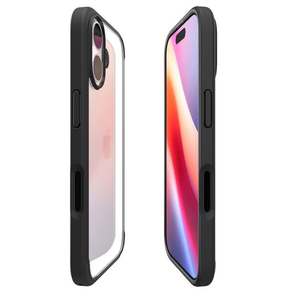 Spigen - Ultra Hybrid husă pentru iPhone 17, Matte Black