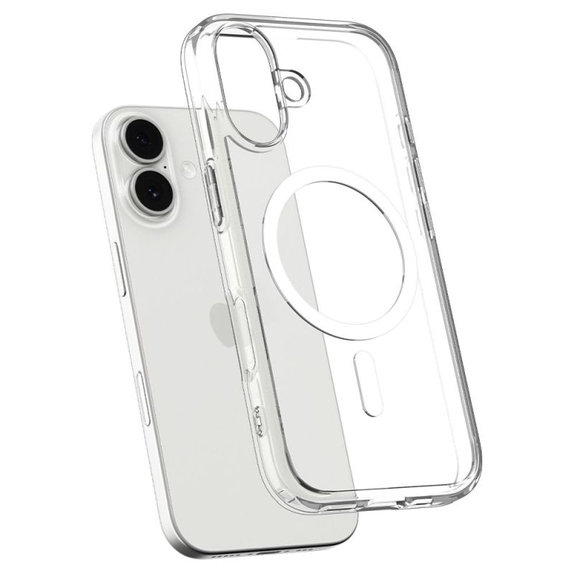 Spigen - Ultra Hybrid husă MagSafe pentru iPhone 17, albă