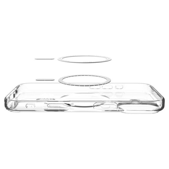 Spigen - Ultra Hybrid husă MagSafe pentru iPhone 17, albă