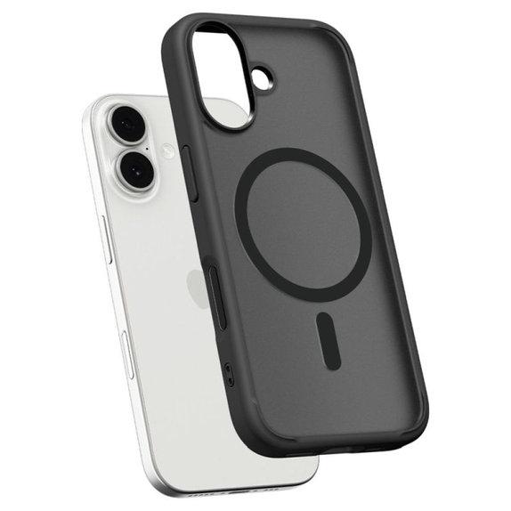 Spigen - Ultra Hybrid husă MagSafe pentru iPhone 17, Frost Black