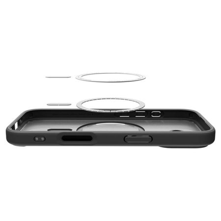 Spigen - Ultra Hybrid husă MagSafe pentru iPhone 17, Frost Black