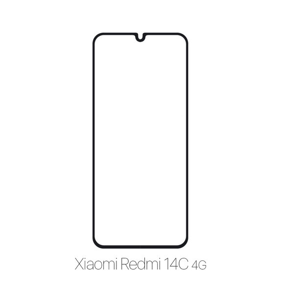 FixPremium FullCover Glass - Geam securizat pentru Xiaomi Redmi 14C 4G