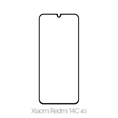 FixPremium FullCover Glass - Geam securizat pentru Xiaomi Redmi 14C 4G