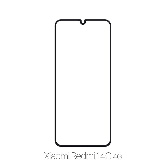 FixPremium FullCover Glass - Geam securizat pentru Xiaomi Redmi 14C 4G