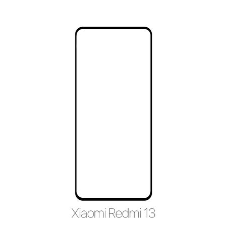 FixPremium FullCover Glass - Geam securizat pentru Xiaomi Redmi 13