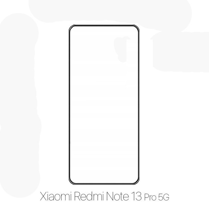 FixPremium FullCover Glass - Geam securizat pentru Xiaomi Redmi Note 13 Pro 5G 2312DRA50C