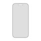 PanzerGlass - Sticlă UWF 2-Way Privacy cu aplicator pentru iPhone 17 Pro, negru