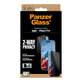 Sticlă securizată UWF 2-Way Privacy cu aplicator pentru iPhone 17 Pro, Negru, PanzerGlass