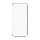 PanzerGlass - Sticlă UWF cu aplicator pentru iPhone 17/16 Pro, negru