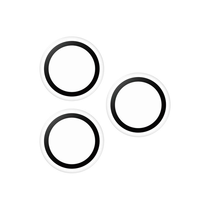 PanzerGlass - Capac de protecție a obiectivul camerei Hoops pentru iPhone 16 Pro, 16 Pro Max, 17 Pro, 17 Pro Max, transparent