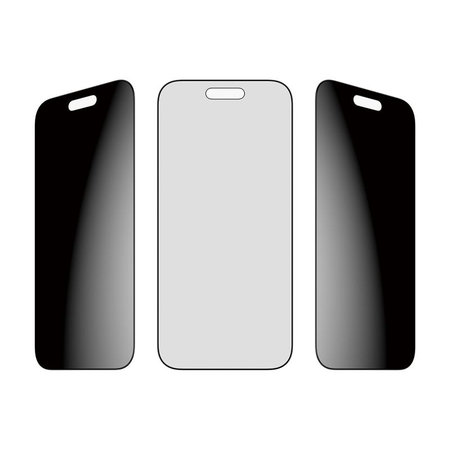 PanzerGlass - Sticlă UWF 2-Way Privacy cu aplicator pentru iPhone 17 Air, negru