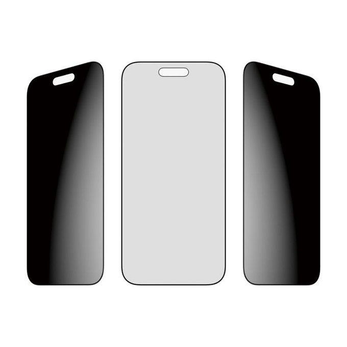 PanzerGlass - Sticlă UWF 2-Way Privacy cu aplicator pentru iPhone 17 Air, negru