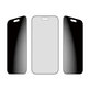 PanzerGlass - Sticlă UWF 2-Way Privacy cu aplicator pentru iPhone 17 Air, negru